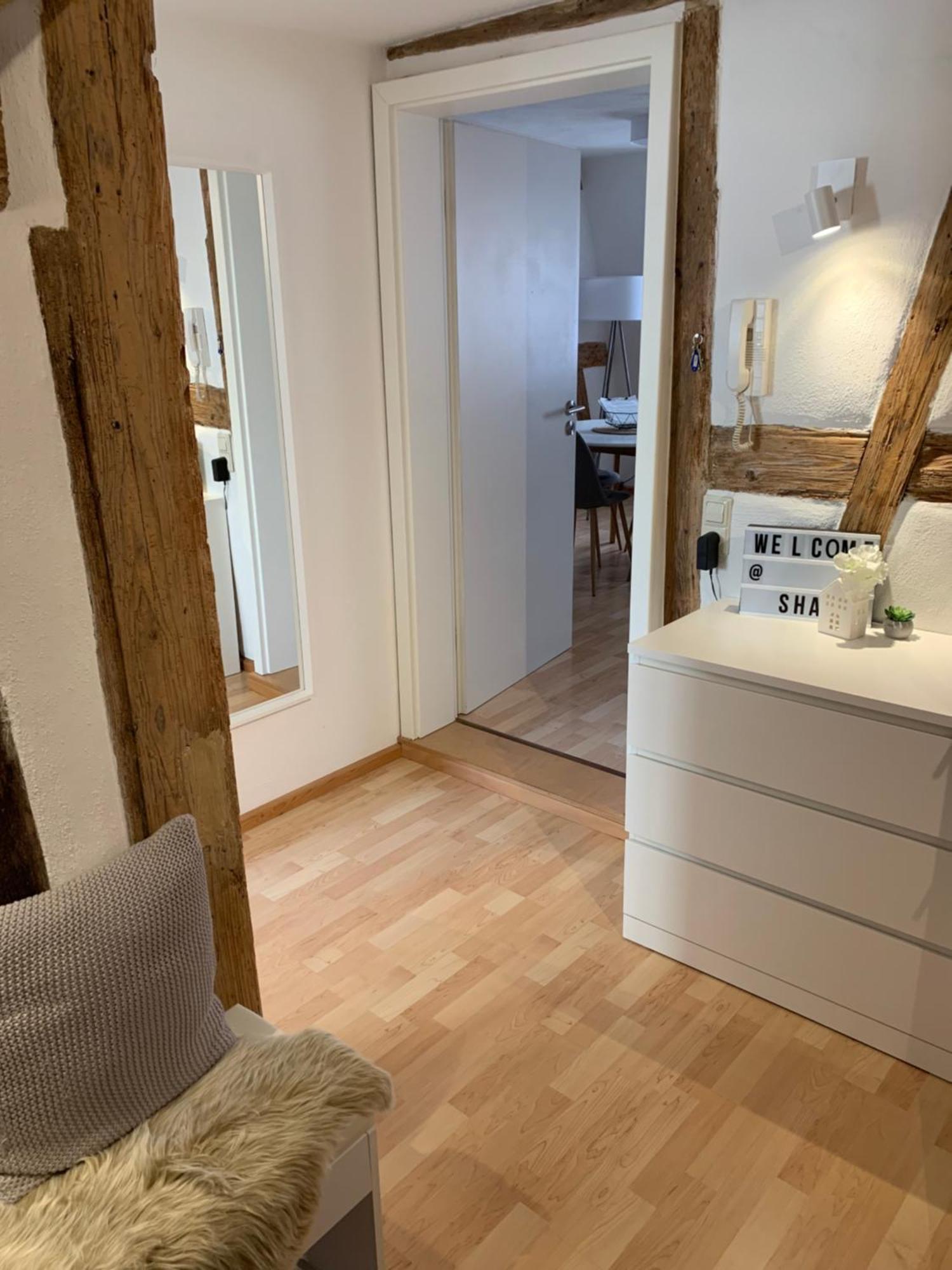 Zentrale Altbauwohnung Mit Flair Schwäbisch Hall Esterno foto